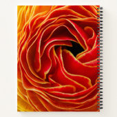 マクロフラワー |フラワーフィールドカールスバッド，カリフォルニア州 ノートブック (裏面)