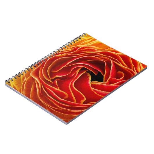 マクロフラワー|花畑(カリフォルニア州)カールスバッド ノートブック (左側)