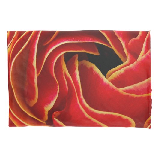 マクロフラワー|花畑（カリフォルニア州）カールスバッド 枕カバー (正面左)