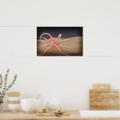 マクロフ描写ァージ貪食の3D ポスター (キッチン)