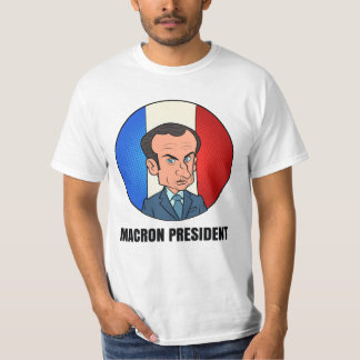 マクロン社長 Tシャツ