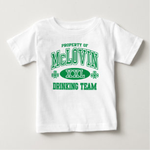 マクロヴィン・アイリッシュ飲みチーム ベビーTシャツ