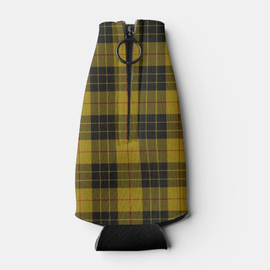 マクロードタータンチェックイエローブラックプレイド ボトルクーラー (裏面)