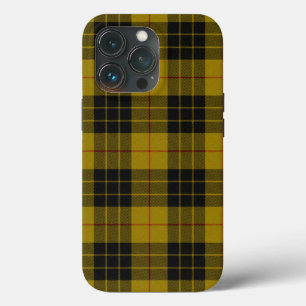 マクロードタータンチェックイエローブラックプレイド iPhone 13 PROケース