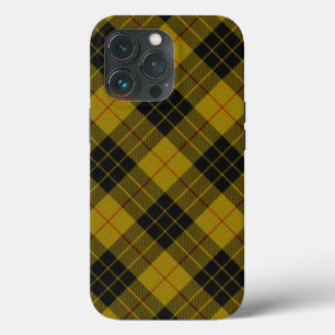 マクロードタータンチェックイエローブラックプレイド iPhone 13 PROケース