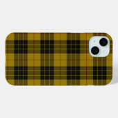 マクロードタータンチェックイエローブラックプレイド Case-Mate iPhoneケース (裏面 (横))