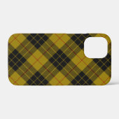 マクロードタータンチェックイエローブラックプレイド Case-Mate iPhoneケース (裏面 (横))