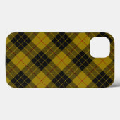 マクロードタータンチェックイエローブラックプレイド Case-Mate iPhoneケース (裏面 (横))