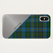 マクロードタータンチェックプレイドiPhone Xケース Case-Mate iPhoneケース (裏面(横))