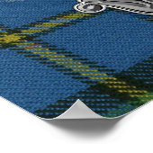 マクロードタータンチェック&バッジ ポスター (角)