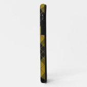 マクロード氏族のタータン(黄色と黒の格子縞) Case-Mate iPhoneケース (裏面/左)