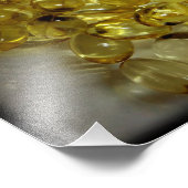 マクロ写真油ゲル錠剤 フォトプリント            (角)