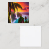 マクロ写真,マクロレンズ,高詳細,コン スクエア名刺 (正面/裏面)