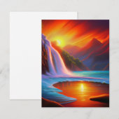 マクロ写真，マクロレンズ，高詳細，コン ノートカード (正面/裏面)