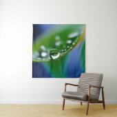 マクロ水滴 タペストリー (インサイチュ)