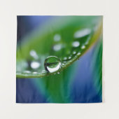 マクロ水滴 タペストリー (正面)