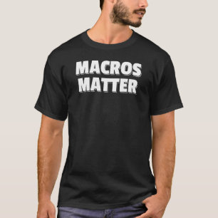マクロ物質マクロントリエントタンパク質の炭水化物 Tシャツ