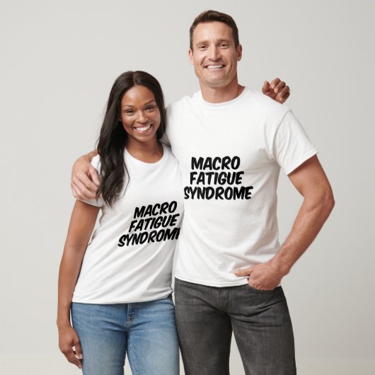 マクロ疲労症候群 Tシャツ (ユニセックス)