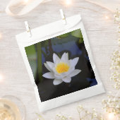 マクロ蓮の花 フェイバーバッグ (クリップ留めされた状態)