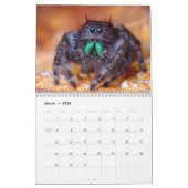 マクロ虫の壁掛けカレンダー カレンダー (3月 2026)