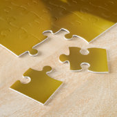 マクロ黄色バラ ジグソーパズル (側面)