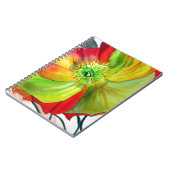 マクロ ポピー アート ノートブック (左側)