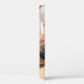 マクロ。抽象芸術アート。表現力豊かなエンボスのペースト状油 Case-Mate iPhoneケース (裏面 / 右)