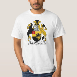 マクワーター家紋コートオブアームズ Tシャツ