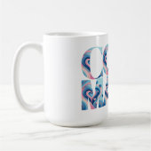 マクールマタイポグラフィハート コーヒーマグカップ (左)