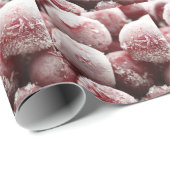 マク凍っていロ果実、クローズアップのテクスチャ。 ラッピングペーパー (ロールコーナー)