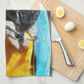 マクaws キッチンタオル (四つ折り)