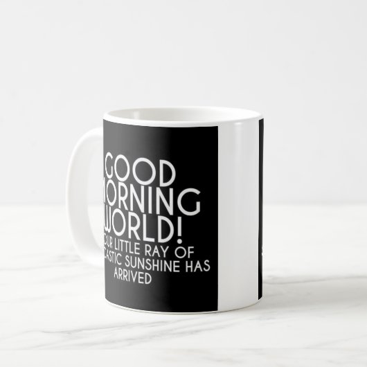 マグあなたの小さい喜び コーヒーマグカップ (正面左)