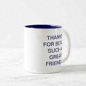 マグありがとう ツートーンマグカップ (正面右)