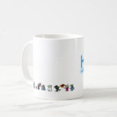 マグいかに コーヒーマグカップ (正面左)