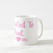 マグおばさんに昇格 コーヒーマグカップ (正面右)