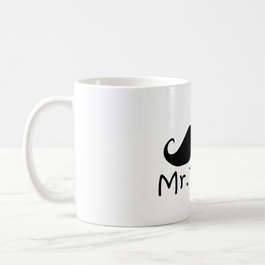 マグおもしろいセットx2、mrs常に右 コーヒーマグカップ (左)