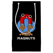 マグおもしろいナット磁石PUN濃いBG スモールペーパーバッグ (正面)