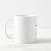 マグおもしろい引用文ハッピーワーク記念日 コーヒーマグカップ (左)