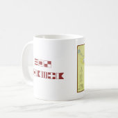 マグおよび図表の五大湖の船CSL Niagra コーヒーマグカップ (正面左)