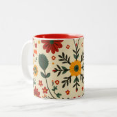 マグかわいらし ツートーンマグカップ (正面左)