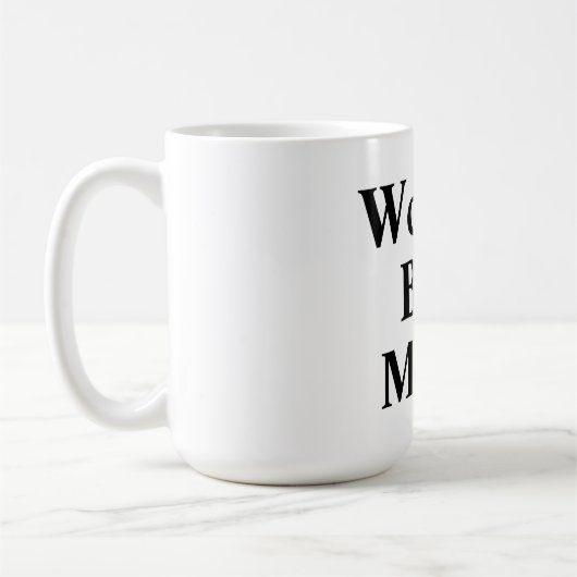 マグか世界のベストのお母さん コーヒーマグカップ (左)