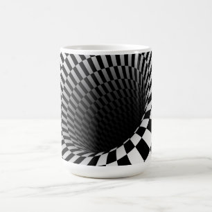 マグか目の錯覚 コーヒーマグカップ