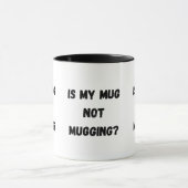 マグが動いてないのか？おもしろマグカップデザイン。 マグカップ (中央)