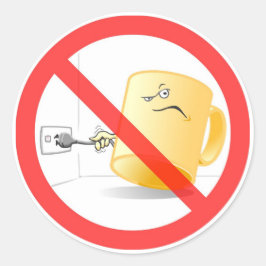 マグが、使用しますプラグをあないで下さい! ステッカーを着色して下さい ラウンドシール