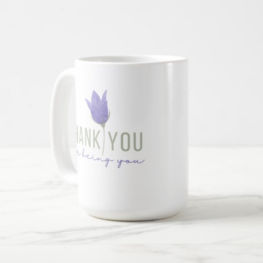 マグしてくれてありがとう コーヒーマグカップ (正面左)