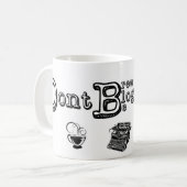 マグだけを醸造しないで下さい コーヒーマグカップ (正面左)