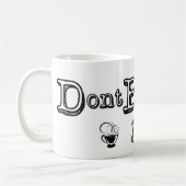 マグだけを醸造しないで下さい コーヒーマグカップ (左)