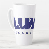 マグでヴィビングする カフェラテマグ (左アングル)