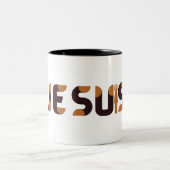 マグとイエスまたはジェスイスデザイン ツートーンマグカップ (中央)