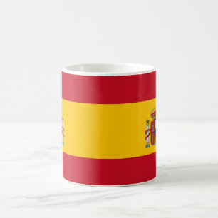 マグとスペイン国旗 コーヒーマグカップ
